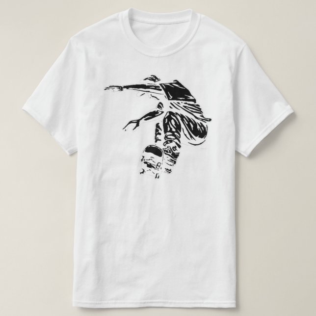 Skateboarder T-Shirt (Design Front)