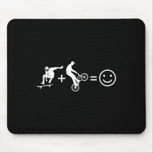Skateboarding And Bmx Bike Rider Gift Skater Skate Mouse Mat