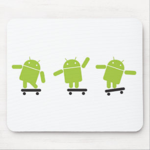 Skateboarding Android Mouse Mat