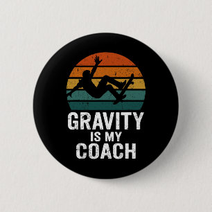Skateboarding Art Street Quote 6 Cm Round Badge