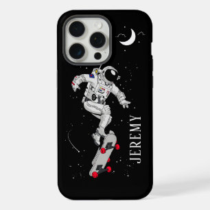 Skateboarding Astronaut iPhone 15 Pro Max Case