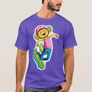 Skateboarding Axolotl T-Shirt
