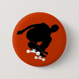 skateboarding button