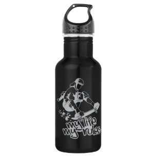 Skateboarding - choose style, colour 532 ml water bottle