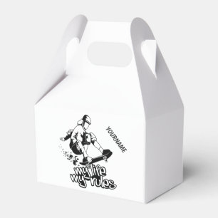 Skateboarding custom favour box