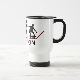 Skateboarding Evolution mug
