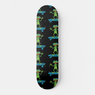 Skateboarding Frog Funny Skateboard Animal Lover