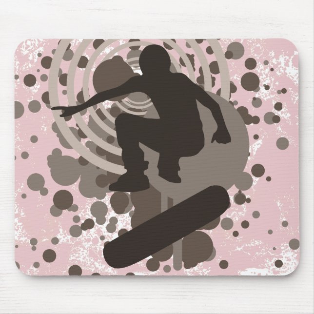 skateboarding : hi-fi mouse mat (Front)