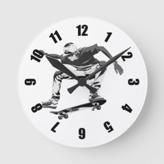 Skateboarding is my Life - Skateboarder Round Clock