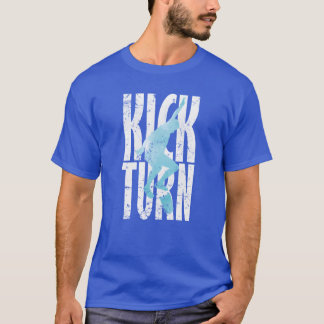 Skateboarding Kickturn Sport retro family T-Shirt