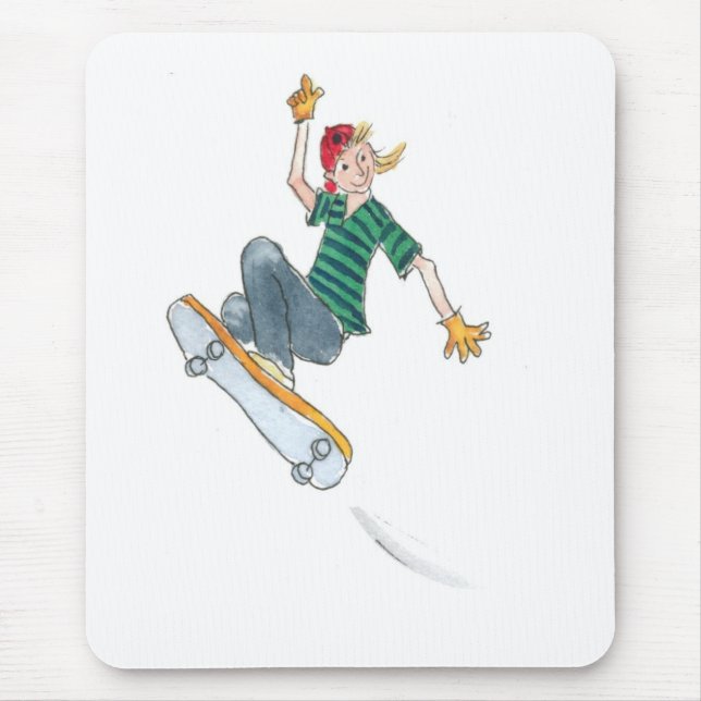 Skateboarding Mousepad (Front)