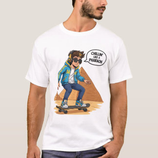 Skateboarding Pharaoh T-Shirt