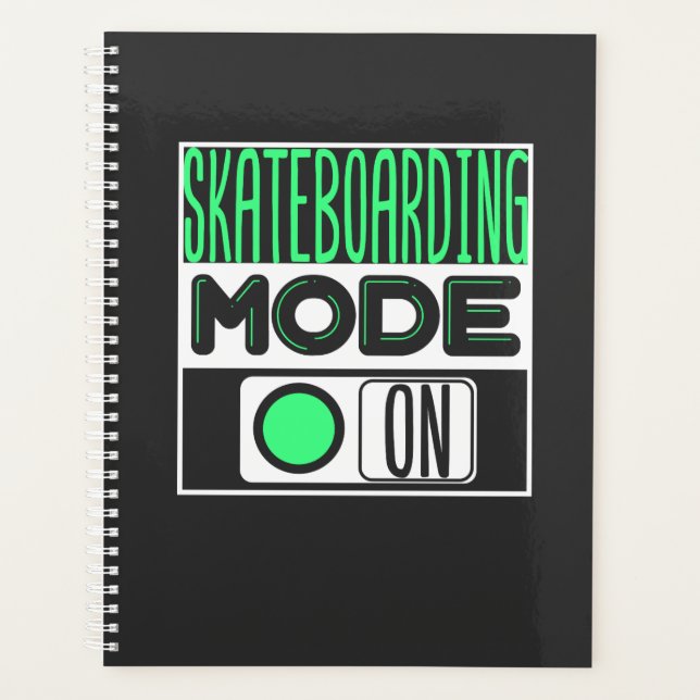 Skateboarding Planner (Front)