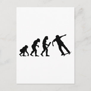 Skateboarding Postcard