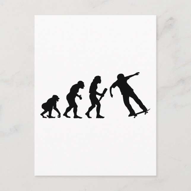 Skateboarding Postcard (Front)