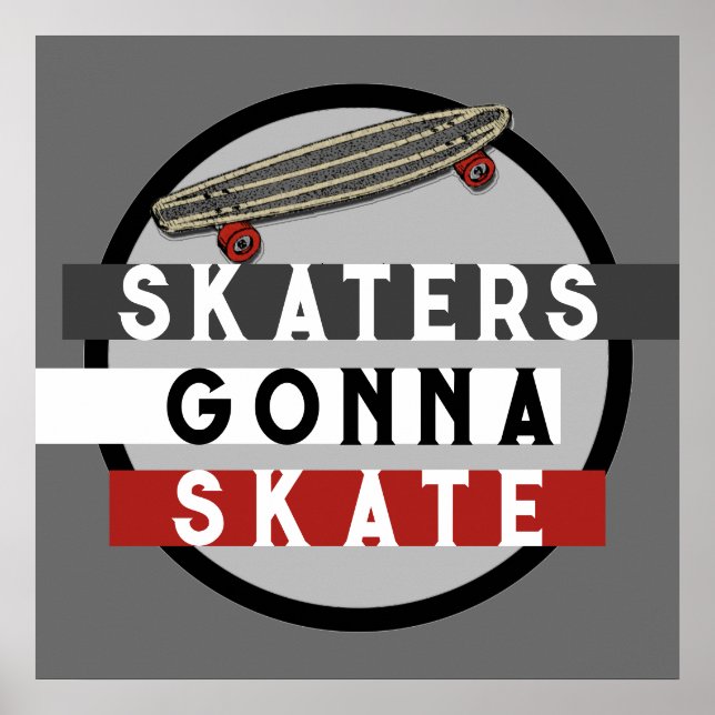 Skateboarding Poster (Front)