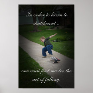skateboarding poster