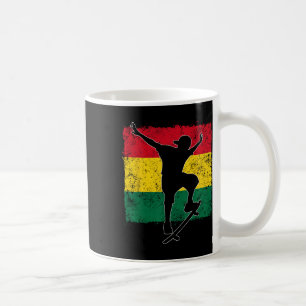 Skateboarding Skateboard Ghanaian Flag Ghana Coffee Mug