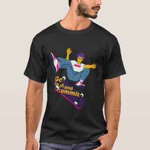 Skateboarding Skateboarder on a Skateboard T-Shirt