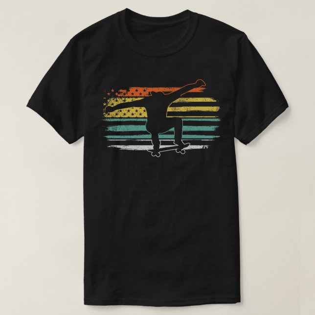 Skateboarding Skateboarder Skateboard 1 T-Shirt (Design Front)