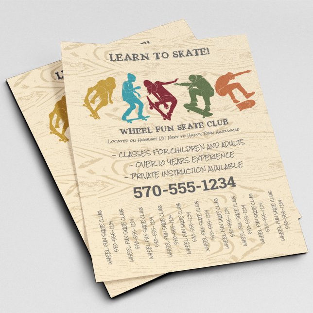 Skateboarding, Skateboarders Graphic Custom Flyer (Creator Uploaded)