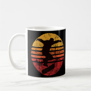 Skateboarding Skater Retro Vintage Skateboarding Coffee Mug