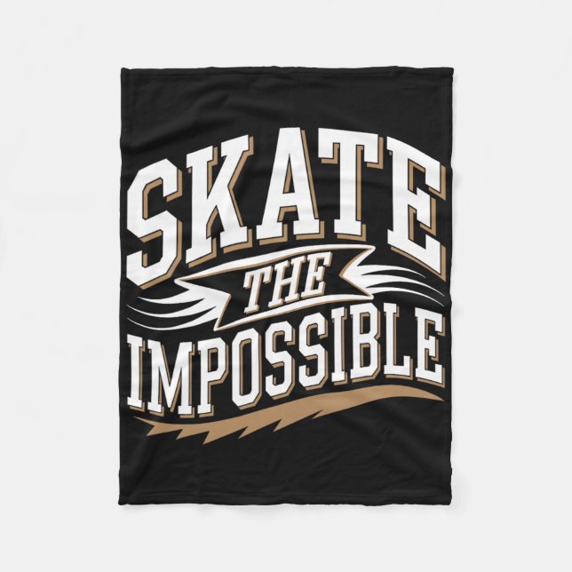 Skateboarding Skaters Skateboard Skater Boy Skatep Fleece Blanket (Front)