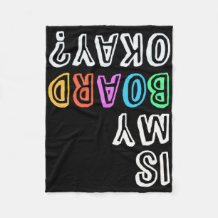 Skateboarding Snowboarding Surfing Squad Is My Boa Fleece Blanket