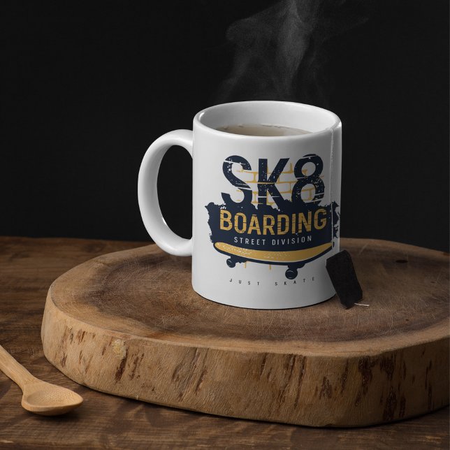 Skateboarding Street Division Coffee Mug (Creator Uploaded)