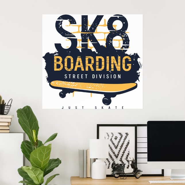 Skateboarding Street Division Poster (Creator Uploaded)