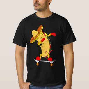 Skateboarding Tacos T-shirt Gift For Skaters