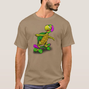 Skateboarding Turtle! T-Shirt