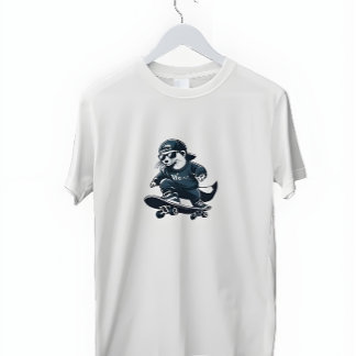 Skateboarding Weasel T-Shirt