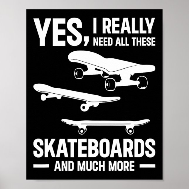 Skateboarding - Yes  Poster (Front)