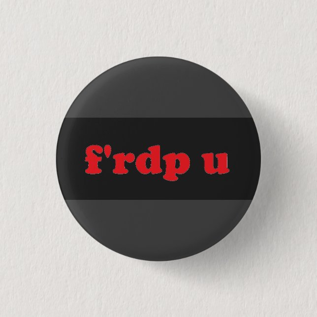 skateboards 3 cm round badge (Front)
