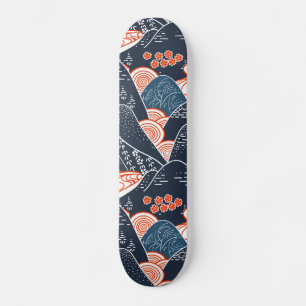 Skateboards samouraïs mosaïque