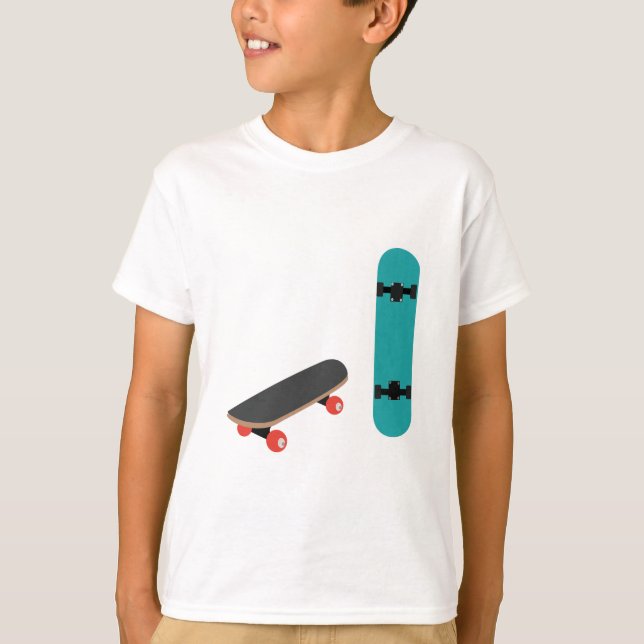Skateboards T-Shirt (Front)