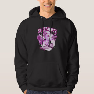 Skateolotl Skating Axolotl Skateboard Skate Skateb Hoodie
