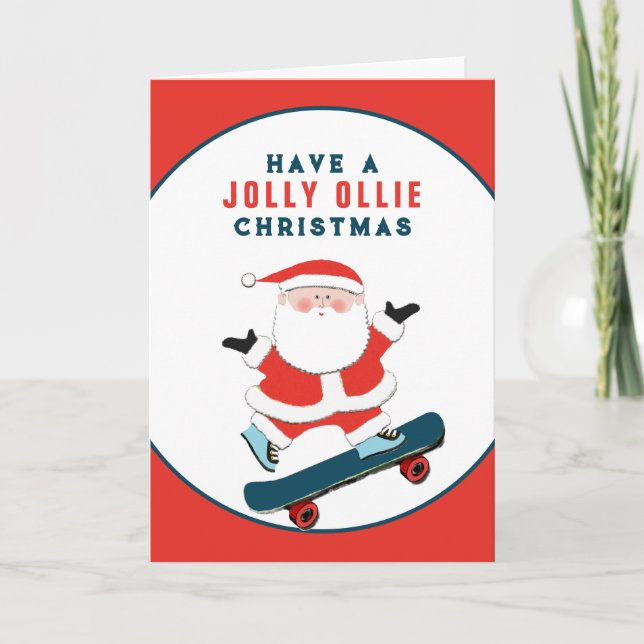 Skater 2023 Christmas Holiday Cards (Front)