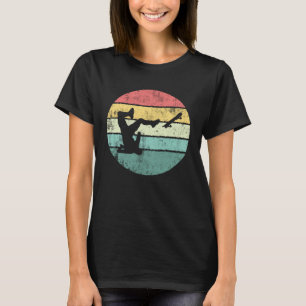 Skater Bail  Vintage Retro Style Skateboarding T-Shirt