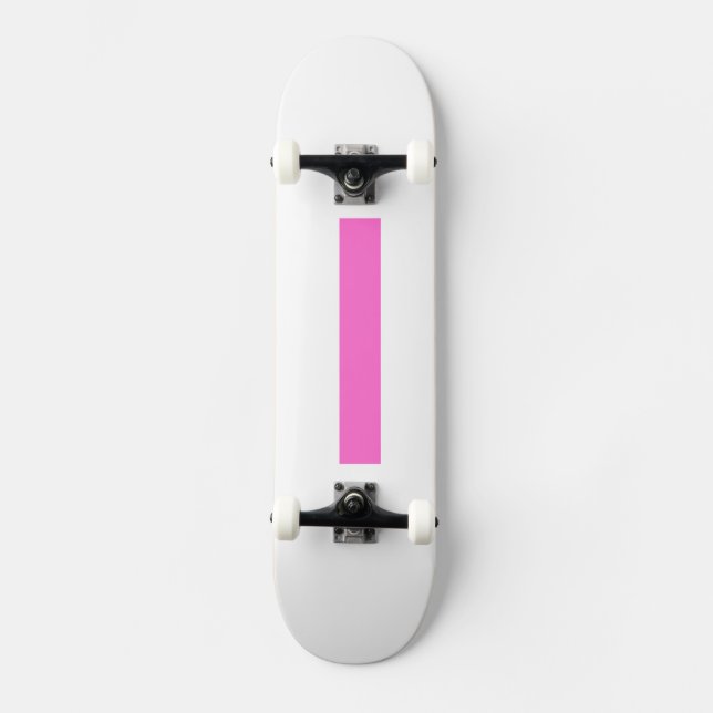 Skater Board Create Your Own Custom Pink Skateboard (Front)