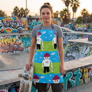 Skater Boy Apron