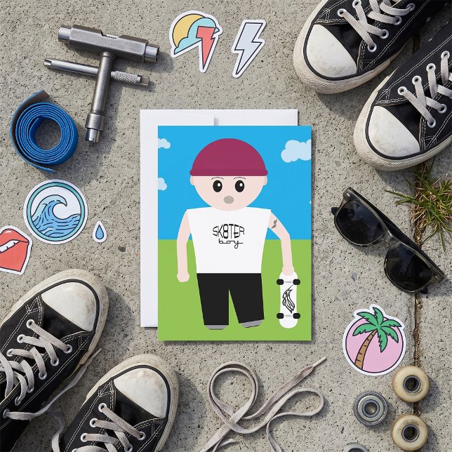 Skater Boy Invitation (Creator Uploaded)