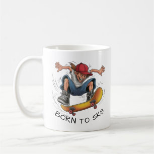 Skater Boy Skateboarding Coffee Mug