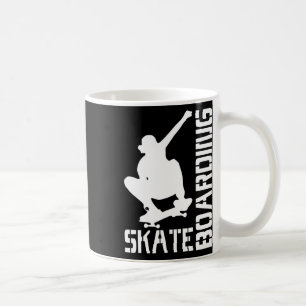 Skater Boys Girls Skateboarding Skateboard Coffee Mug