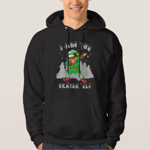 skater elf hoodie