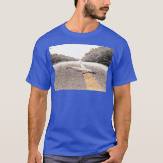 skater extreme stunt using skateboard in extreme o T-Shirt