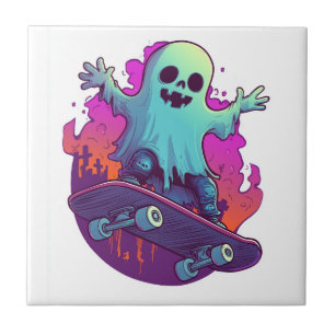 Skater Ghoul Tile