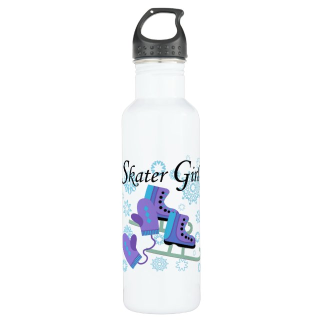 Skater Girl 710 Ml Water Bottle (Front)
