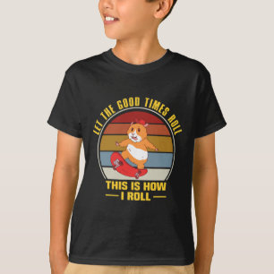 Skater Girl Clothe Aesthetic Skateboarding Skatebo T-Shirt